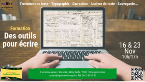 Formation – Des outils pour écrire @ Restaurant L'Instant Pause