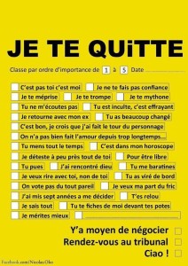 je te quitte