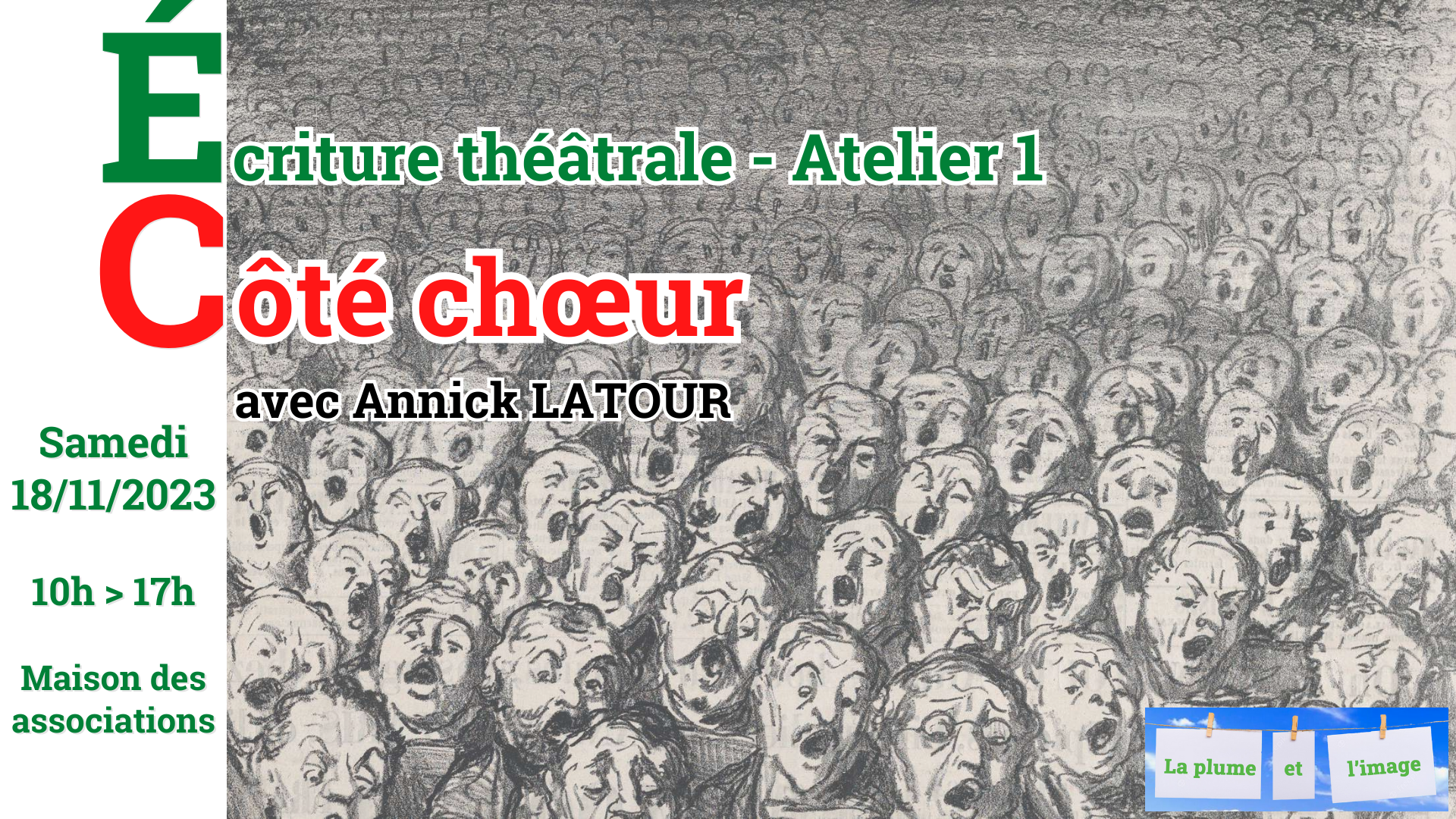 Une journée d’écriture théâtrale – Atelier 1 – Côté chœur